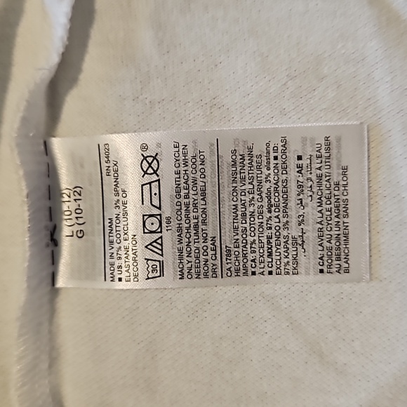 NWOT Old Navy long sleeve girls polo - Picture 4 of 4